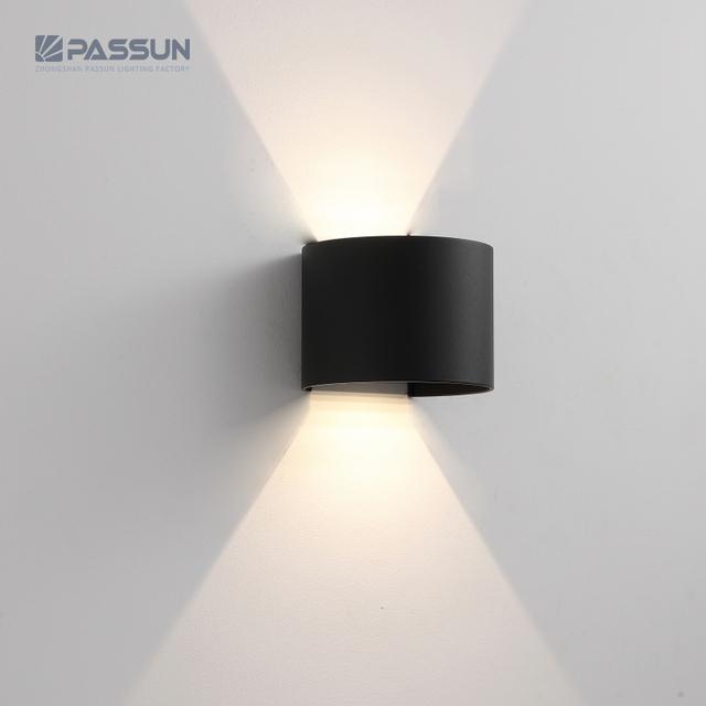 Brightness up and Down Wall Mounted Lights Exterior Villa Garden Lighting 6w