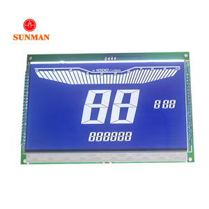 Oem Odm Personnaliser en usine Forme TN HTN VA Segment LCD Affichage Verre Métal Pin Tableau de bord de voiture <span class=keywords><strong>Moto</strong></span> Compteur de vitesse numérique LCD - Product Image 6