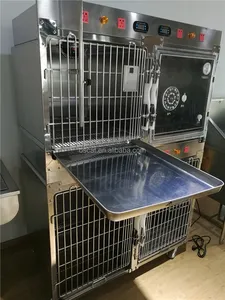 OSCAT Cheap Sale Medical Oxygen Dog Icu Cage Veterinary Dog Cage For Sale Veterinary Large Animal Cage For Cat