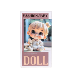 Fournisseur Fabricant Nouveauté 2026 Ensemble de poupées mignonnes à grands yeux de 12 pouces en plastique et fibre, Emballage individuel exquis - Product Image 3