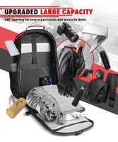 NiceCNC 35L Sac à dos pour casque de moto de grande capacité avec compartiment à chaussures