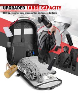 NiceCNC 35L <span class=keywords><strong>Sac</strong></span> à <span class=keywords><strong>dos</strong></span> pour casque <span class=keywords><strong>de</strong></span> moto <span class=keywords><strong>de</strong></span> grande capacité avec compartiment à chaussures - Product Image 5