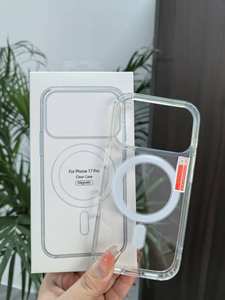 <span class=keywords><strong>Cover</strong></span> di Lusso Trasparente Antiurto per Ricarica Wireless, Custodia Magnetica per Telefono per iPhone 17 Pro Air ProMax - Product Image 6