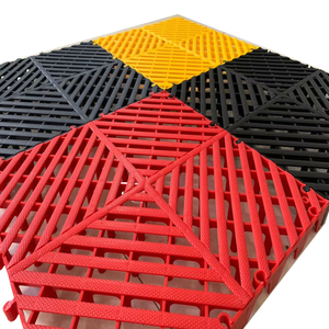 Dalles modulaires en PP à emboîtement modernes pour sol de garage, grille pour sol de garage, pour lavage de voitures, atelier de réparation automobile - Product Image 6