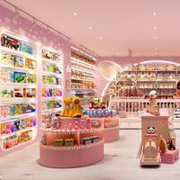 Mobiliario Personalizado para Tiendas de Peluches y Diseño de Interiores Kawaii para Comercios Minoristas |   Solución de Diseño de Tienda de Juguetes para Niños al Estilo Pop Mart