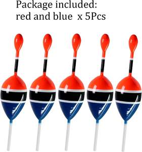 4.84in 5.28in Flotteurs de pêche Bobbers Flotteurs à glissière Balsa Fishing Bobber Slip Bobbers for Crappie Panfish Trout Bass - Product Image 4