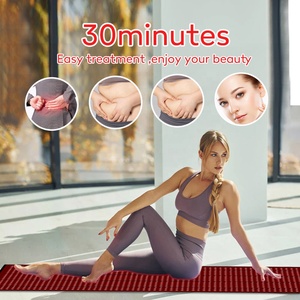 Saidi kırmızı ışık tedavisi tüm vücut rahatlama için büyük Mat 180*80*20cm kızılötesi terapi battaniye taşınabilir Sauna uyku tulumu - Product Image 4