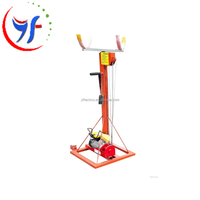 Nouveau matériau en acier ascenseur Vertical 4.9m Machine volet roulant porte Installation échelle ascenseur équipement