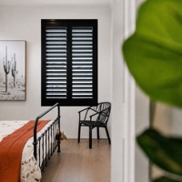 Volets intérieurs en aluminium sur mesure, persiennes réglables pour fenêtres, stores d'intimité pour chambre, système pour projets architecturaux