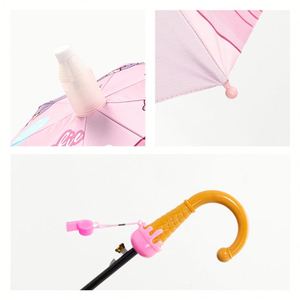 Paraguas Infantil Seguro para Niñas y Niños, para Estudiantes de Primaria, con Mango Curvo, Eje Largo y Apertura Semiautomática - Product Image 3