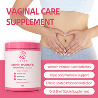 Capsules de probiotiques OEM véganes pour le soutien digestif, la santé intestinale, compléments alimentaires à base de plantes, produit probiotique pour femmes