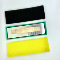 Outils de plâtrage verts 4x12 pouces avec manche en bois/plastique, flotteur à plâtre, truelle à ciment