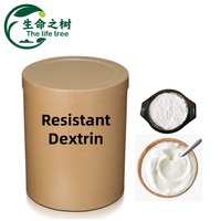 Poudre de Dextrine Blanche de Qualité Alimentaire Haute Pureté Résistante 25kg Certifiée MSDS Marque The Life Tree Expédition Directe de l'Usine Chinoise
