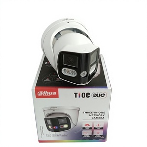 กล้องวงจรปิด Dahua รุ่นแท้ IPC-PDW3849-A180-AS-PV ความละเอียด 8MP 180 °   กล้องวงจรปิดแบบพาโนรามามุมกว้าง WizSense IP Eyeball Network Camera PoE รองรับเสียง 2 ทาง SMD4.0 - Product Image 1
