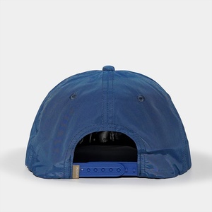 Casquette Snapback en Nylon Brodé à 5 Panneaux Non Structurée avec Logo Personnalisé OEM, Chapeau à Visière Plate Tendance - Product Image 6