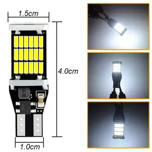 T15 4014 45smd canbus w16wリバースライトターンシグナルローグライト車のブレーキライトカーランプ