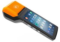 Lector de Códigos de Barras 1D/2D Portátil ODM, Compatible con Sistema de Punto de Venta 4G, Dispositivo POS Android 13 Portátil con WIFI de 5.5 Pulgadas
