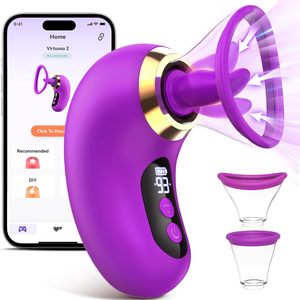 5IN1 sucking Vibrator tăng đồ chơi tình dục, 9 lưỡi liếm & rung đồ chơi người lớn LCD hiển thị có thể tháo rời cup âm vật G tại chỗ máy rung - Product Image 3