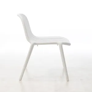 Modern Style Plastic Outdoor Garden Patio Occasional Designer Chairs PP Material