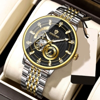 Nouvelle Montre Mécanique Entièrement Automatique 2026 pour Homme, Luxe Affaires, Étanche, Mouvement Creux, Logo Personnalisé