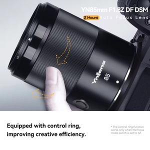 Yongnuo เลนส์ Df DSM F1.8Z YN85MM สำหรับกล้องมิลเลอร์เลสกล้อง AF เต็มเฟรมเลนส์ F1.8 <span class=keywords><strong>85</strong></span>มม. สำหรับ <span class=keywords><strong>Nikon</strong></span> Z6 Z7 ZFC Z50 Z5 - Product Image 4