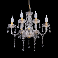 Luminaire de décoration de mariage en acrylique, lustre décoratif en cristal acrylique, accessoires de mariage, éclairage de plafond pour fête de mariage