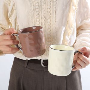 High Quality Custom Creative Light Luxury Breakfast Cup Household Gradient <b>Ceramic</b> Coffee <b>Mugs</b> - Product Image 3