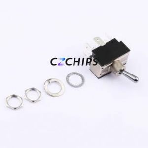 KN3(B)-202-AP-M-RS Toggle Switch Through hole Component (THT)-6P,33.5x19.2mm Switch - Product Image 2