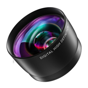 58mm 2X Teleconverter High Resolution Zoom Lens for 58mm Mount Cameras Optical Lens Accessory - Product Image 3
