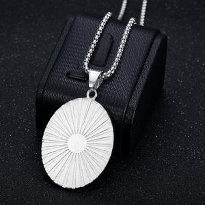 Hip Hop Animal Oval Lion Head Iced Out CZ Waterproof <b>Stainless</b> <b>Steel</b> Pendant Fashion Jewelry <b>Necklaces</b> for <b>Men</b> Women Wholesale - Product Image 6