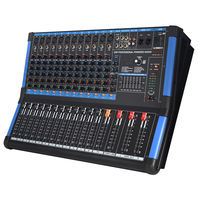 99dsp Table de Mixage Audio Numérique Amplifiée 12 Canaux, Console de Puissance Intelligente pour Électronique Grand Public