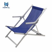 HOMFUL Pliant Chaise Ultralégère Pliable En Plein Air Chaise En Aluminium Chaise De Camping avec Tissu À Haute Densité