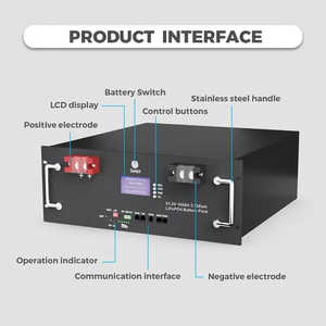 Nueva Batería de Iones de Litio de 48 Voltios y 150 Ah de Tipo Dividido, Grado A, para Almacenamiento de Energía Solar con Opciones de 100 Ah y 200 Ah - Product Image 2