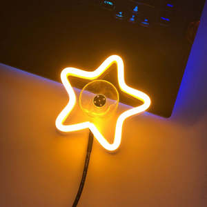 USB Premium LED Sign Light up Window Newest Neon <span class=keywords><strong>Glow</strong></span> Stars Car Accessory Ventes directes d'usine 12V Voltage - Product Image 6
