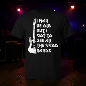 Puedo parecer viejo, pero vi todas las mejores bandas - Camiseta - Product Image 3