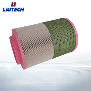 Filtre à air plissé en papier LiUTECH, pièce de rechange pour compresseur à vis - Product Image 3