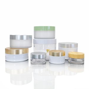 Envases de Boca Ancha de Grado Alimenticio de 1, 2, 3, 4, 5, 6, 7, 8 y 9 Onzas, Frascos Transparentes de Plástico para Almacenamiento de Cosméticos para Mascotas con Tapas de Rosca - Product Image 6