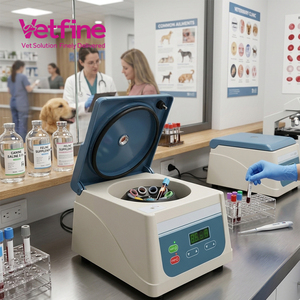 <span class=keywords><strong>Centrifugeuse</strong></span> vétérinaire portable de haute qualité à basse vitesse avec affichage numérique 8x10ml, machine de laboratoire - Product Image 1