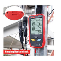 Testeur de puissance maximale de module photovoltaïque MPPT solaire UT673PV 5~800W, tension en circuit ouvert, courant en court-circuit, test d'impédance et de Vmp