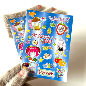 Adesivi in PVC Bianco Spesso Lucido con Laminazione Impermeabile Ecologica, Fogli Pretagliati per Stampa Personalizzata, Regali Promozionali - Product Image 4