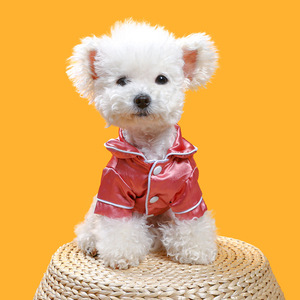 Pijamas para Mascotas XS-2XL, Ropa de Dormir de Seda Lujosa y Cómoda para Perros y Gatos, para Cachorros, Ositos Teddy, Pomeranians y <span class=keywords><strong>Bulldogs</strong></span> - Product Image 4