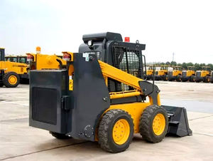 China 3,5 ton wiel mini kleine compacte skid steer track loader dieselmotor cilinder rups goede prijs graafmachine bak - Product Image 3