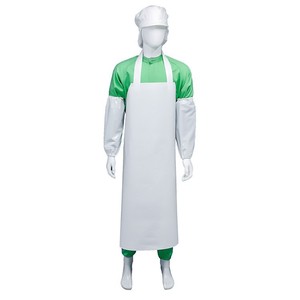 Simple unisex waterproof, stain-resistant, oil-resistant, acid and <b>alkali</b> resistant TPU apron - Product Image 5