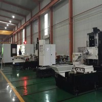 Machine à friser horizontale CNC, métal lourd, alésoir HME63D, petit moteur pour automobile