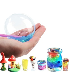 Hot bán 12 suy nghĩ điên đầy màu sắc siêu mát mẻ Slime Galaxy <span class=keywords><strong>Putty</strong></span> Slime - Product Image 4