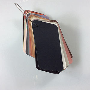 Cuero negro de la cubierta del <span class=keywords><strong>volante</strong></span>, cuero artificial de PVC, cuero de la tapicería del coche - Product Image 2