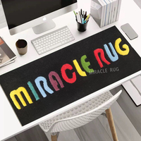 Tapis de sol multicolore pour clavier, tapis d'herbe irrégulier vert, chambre à coucher, nouveauté, TAILLE PERSONNALISÉE, tapis moelleux et duveteux à fleurs, tapis de sol touffu
