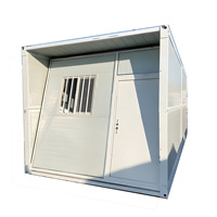 Maison conteneur pliable de 20 pieds, maison mobile, maison modulaire préfabriquée, abordable, économique, logement d'urgence de grande valeur