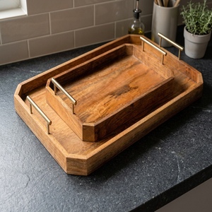 Plateau carré moderne en bois pour la maison et la cuisine, personnalisable, pour le rangement du fromage et des fruits, en bambou, écologique, multifonctionnel, disponible en plusieurs tailles - Product Image 3