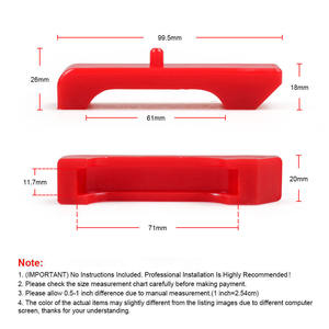 Soporte de Radiador de Poliuretano para Motores Chevrolet GM, Aislamiento Térmico Automotriz, Buje, Almohadillas para Tubos de Calor - Product Image 4